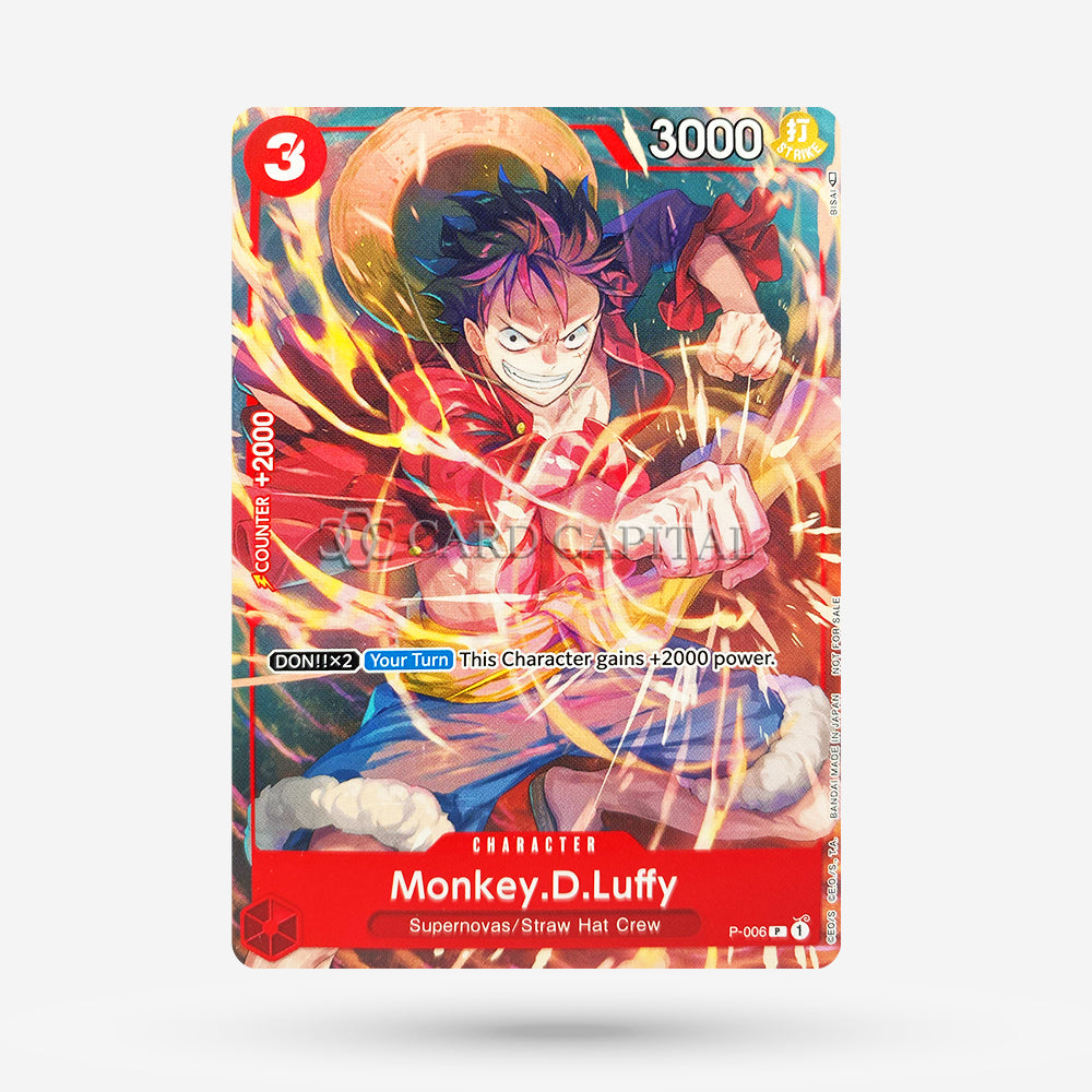 Monkey.D.Luffy P-006 Promo EN NM+