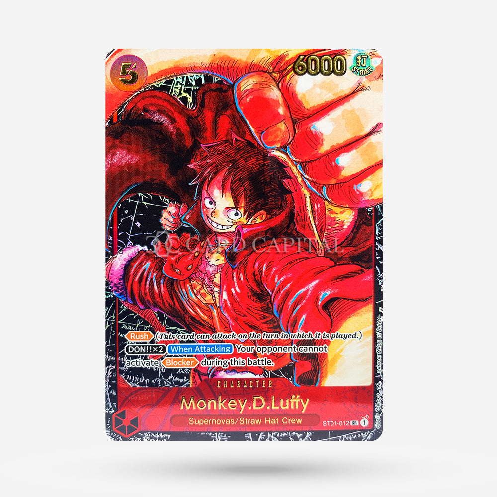 Monkey.D.Luffy ST01-012 Super Rare EN MT+