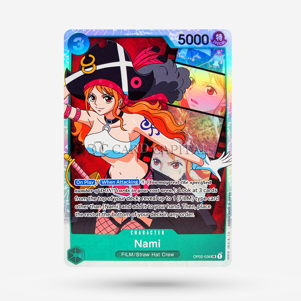 Nami OP02-036 Super Rare EN NM+