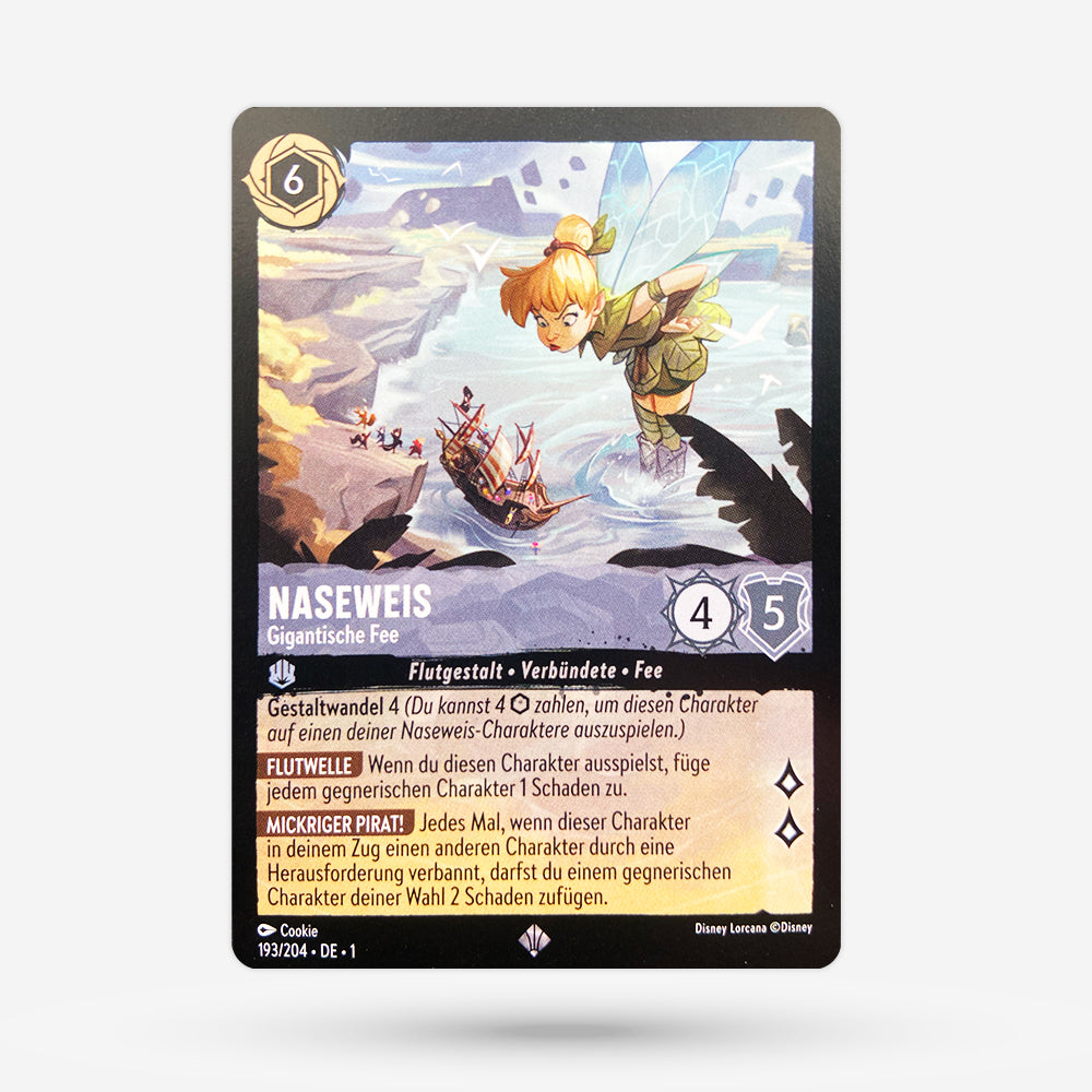Naseweis - Gigantische Fee 1TFC 193 Super Rare DE NM+