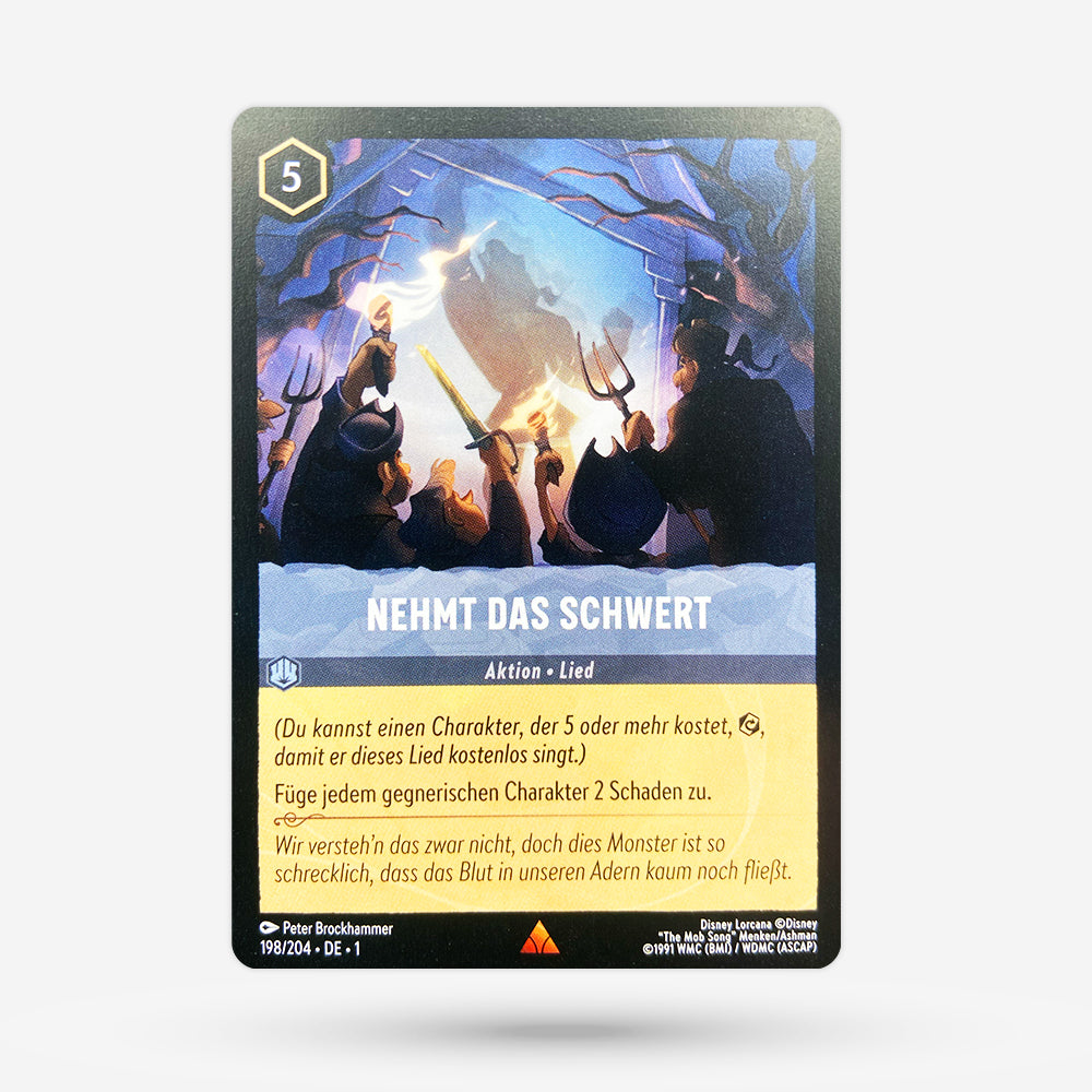 Nehmt Das Schwert 1TFC 198 Rare DE NM+