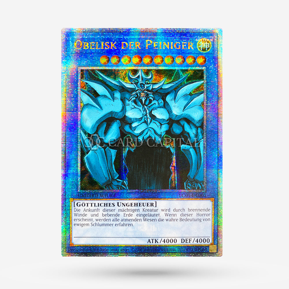 Obelisk der Peiniger LC01-001 Secret Rare DE NM+