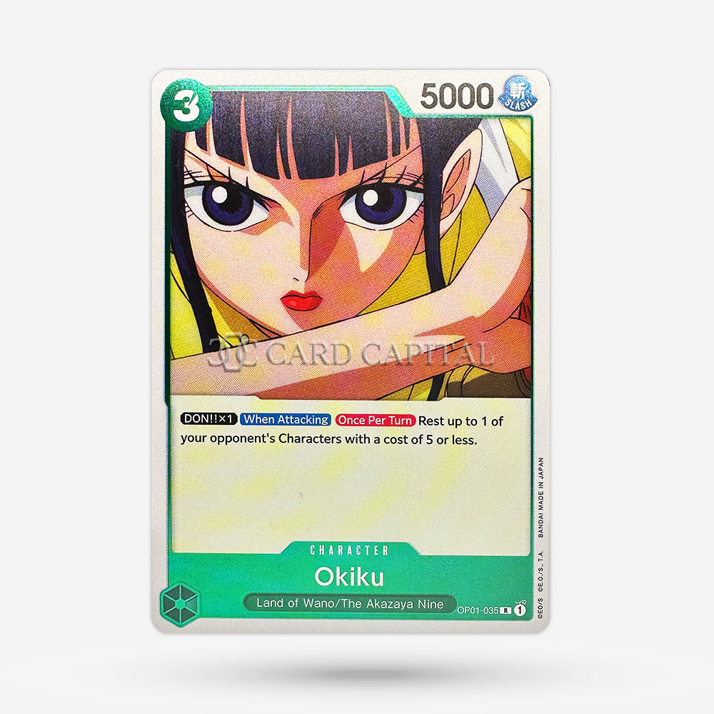 Okiku OP01-035 Rare EN NM+