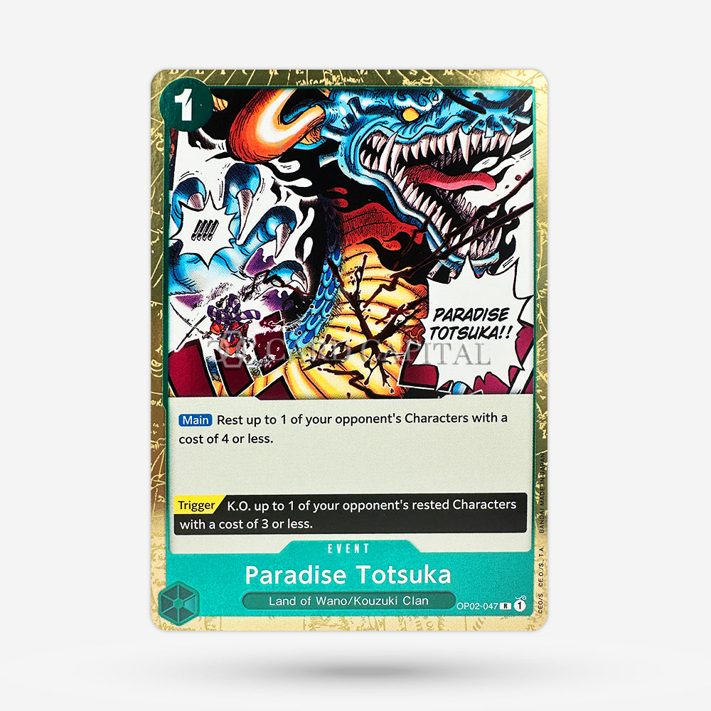 Paradise Totsuka OP02-047 Rare EN NM+