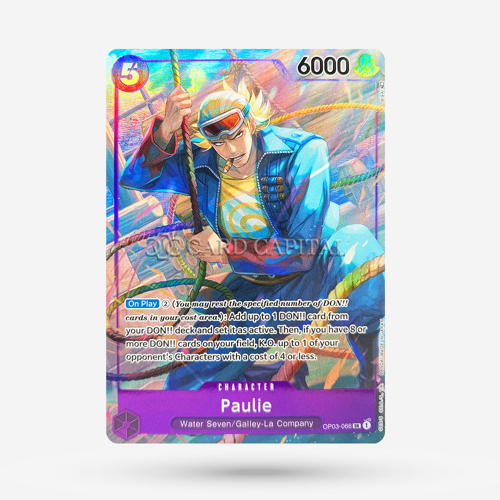 Paulie OP03-066 Alternate Art EN NM+