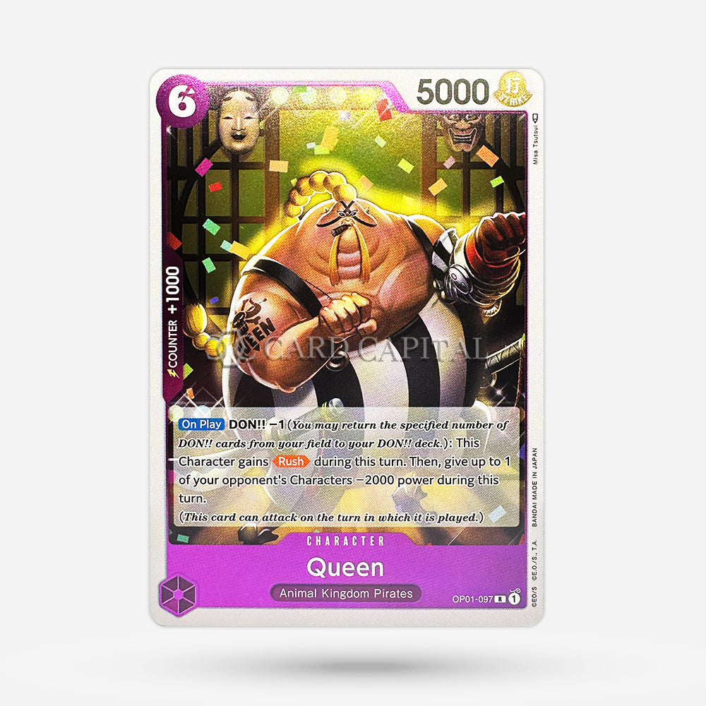 Queen OP01-097 Rare EN NM+