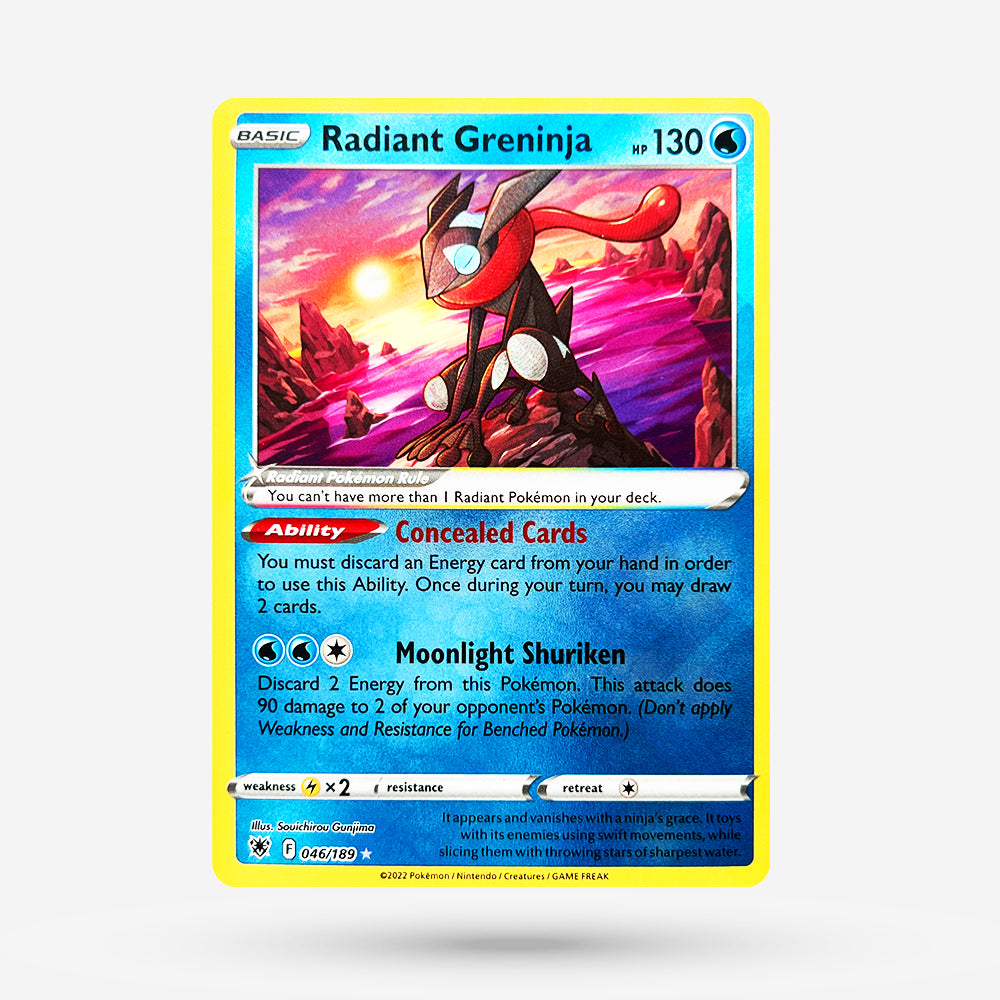 Radiant Greninja ASR 046 Ultra Rare EN NM+