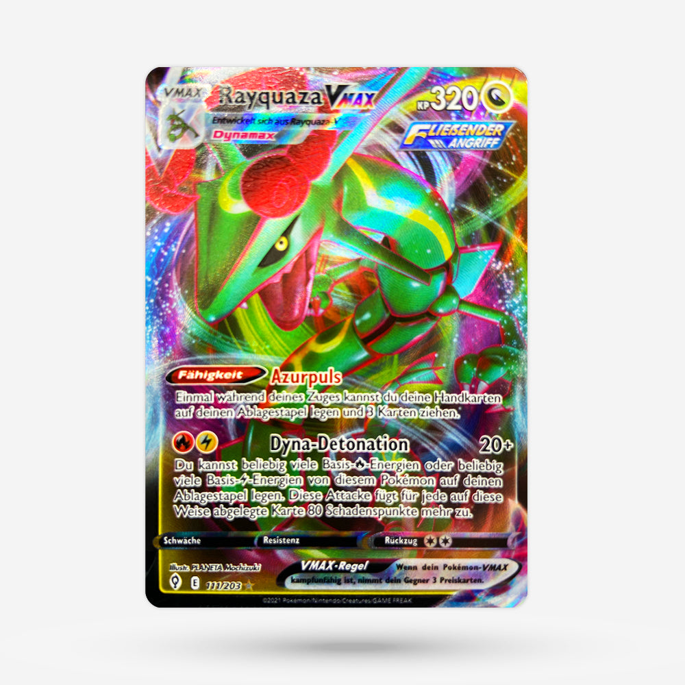 Rayquaza VMAX EVS 111 Ultra Rare DE NM+
