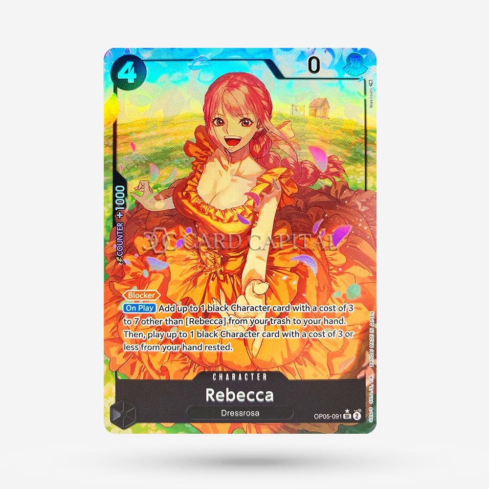Rebecca (OP05-091) Alternate Art EN MT+ - 1