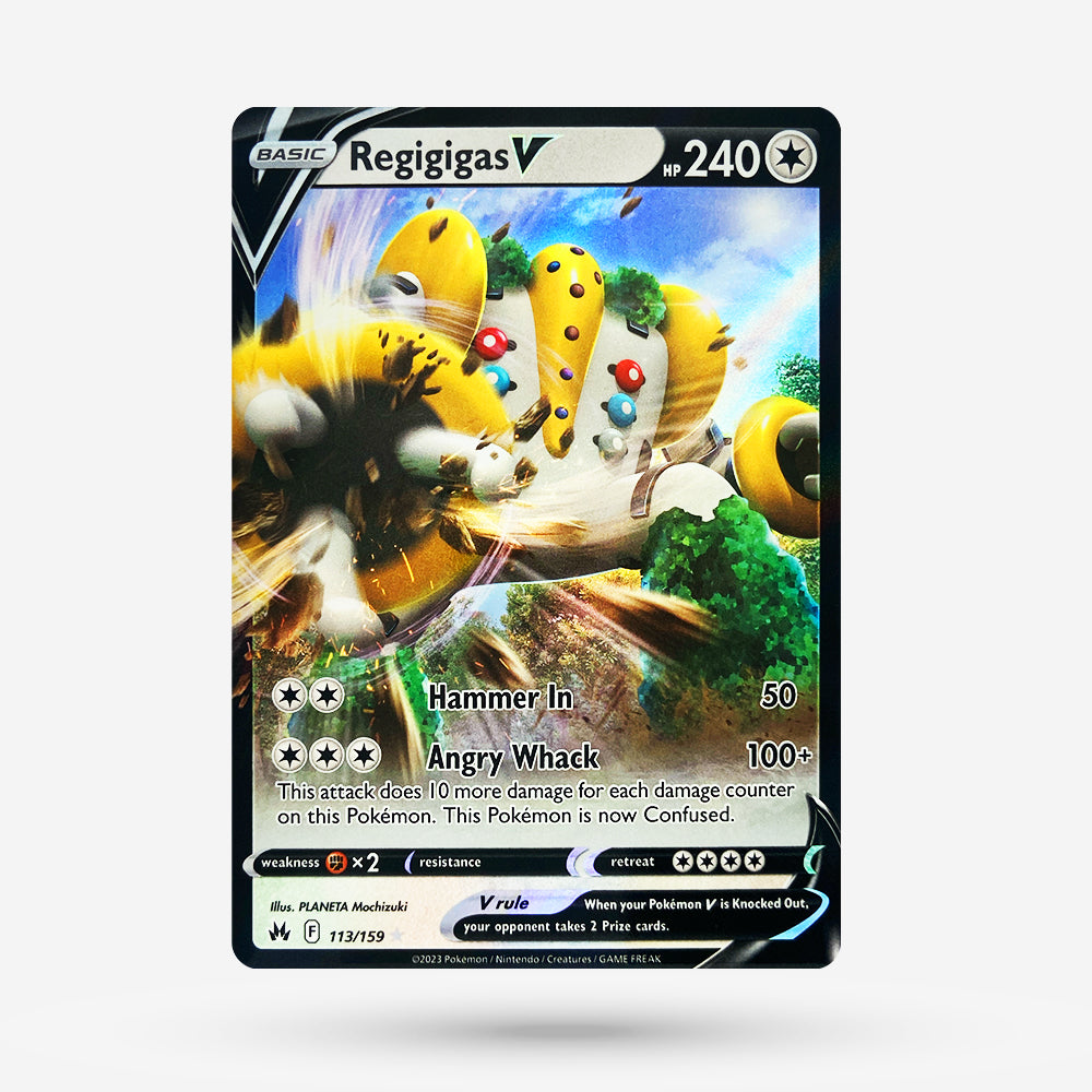 Regigigas V CRZ 113 Ultra Rare EN NM+