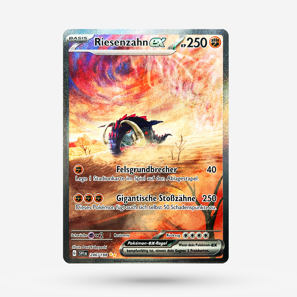 Riesenzahn ex SVI 246 Special Illustration Rare DE NM+