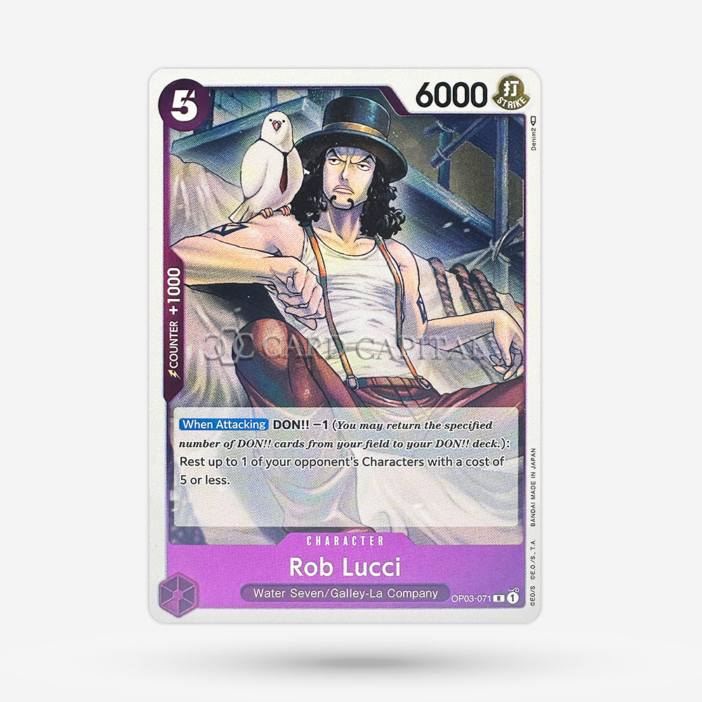 Rob Lucci OP03-071 Rare EN NM+