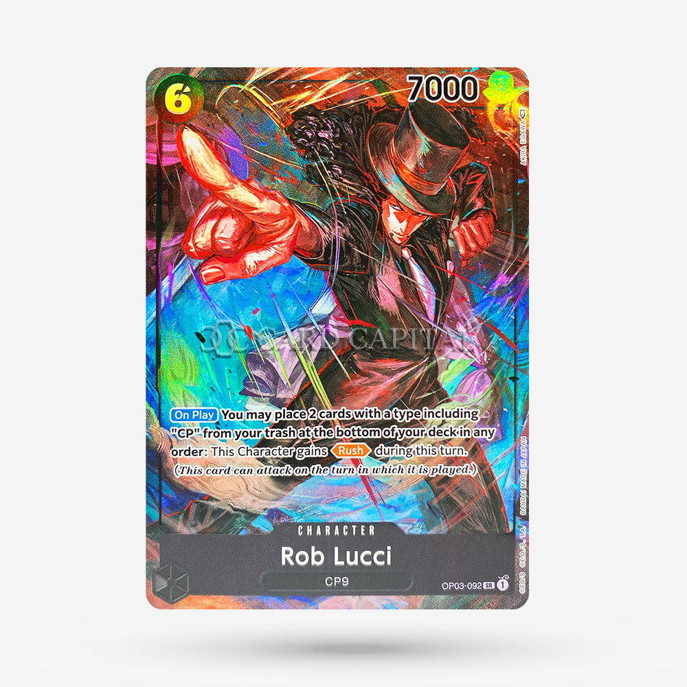 Rob Lucci OP03-092 Alternate Art EN NM+