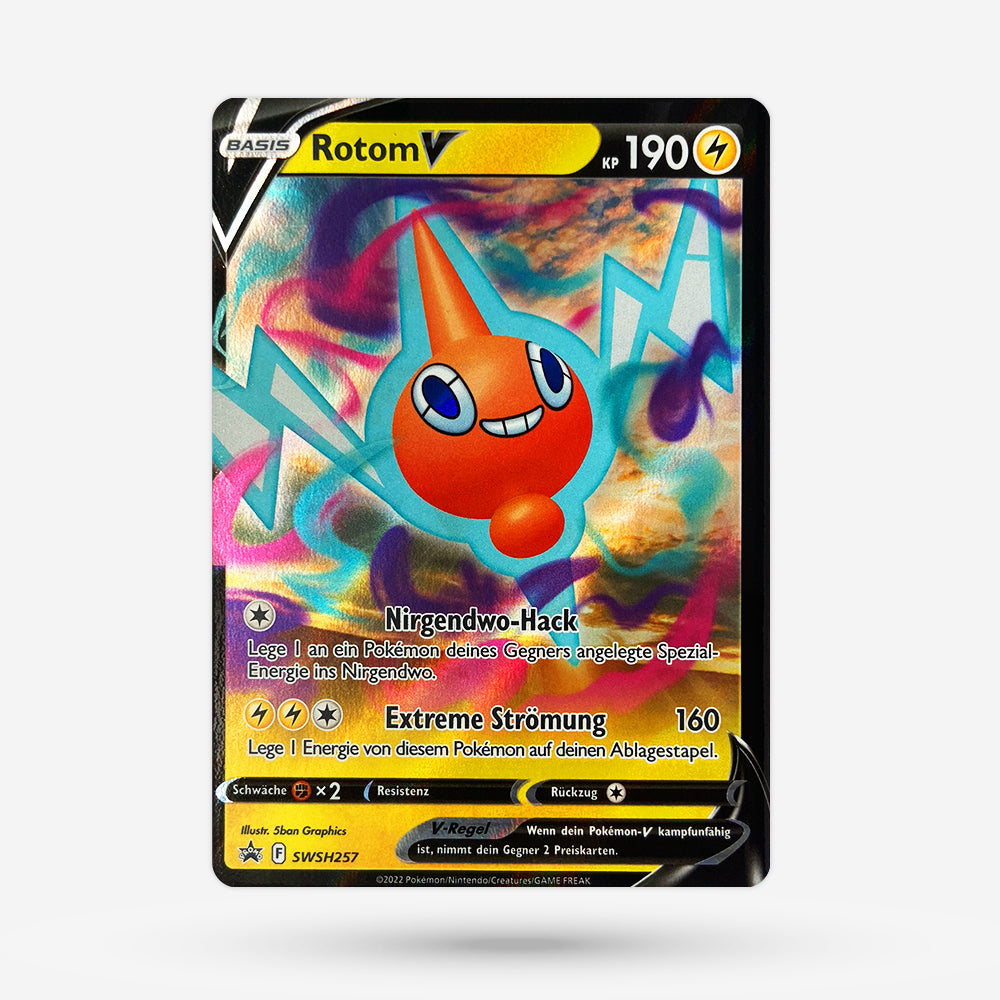 Rotom V SWSH 257 Promo DE NM+