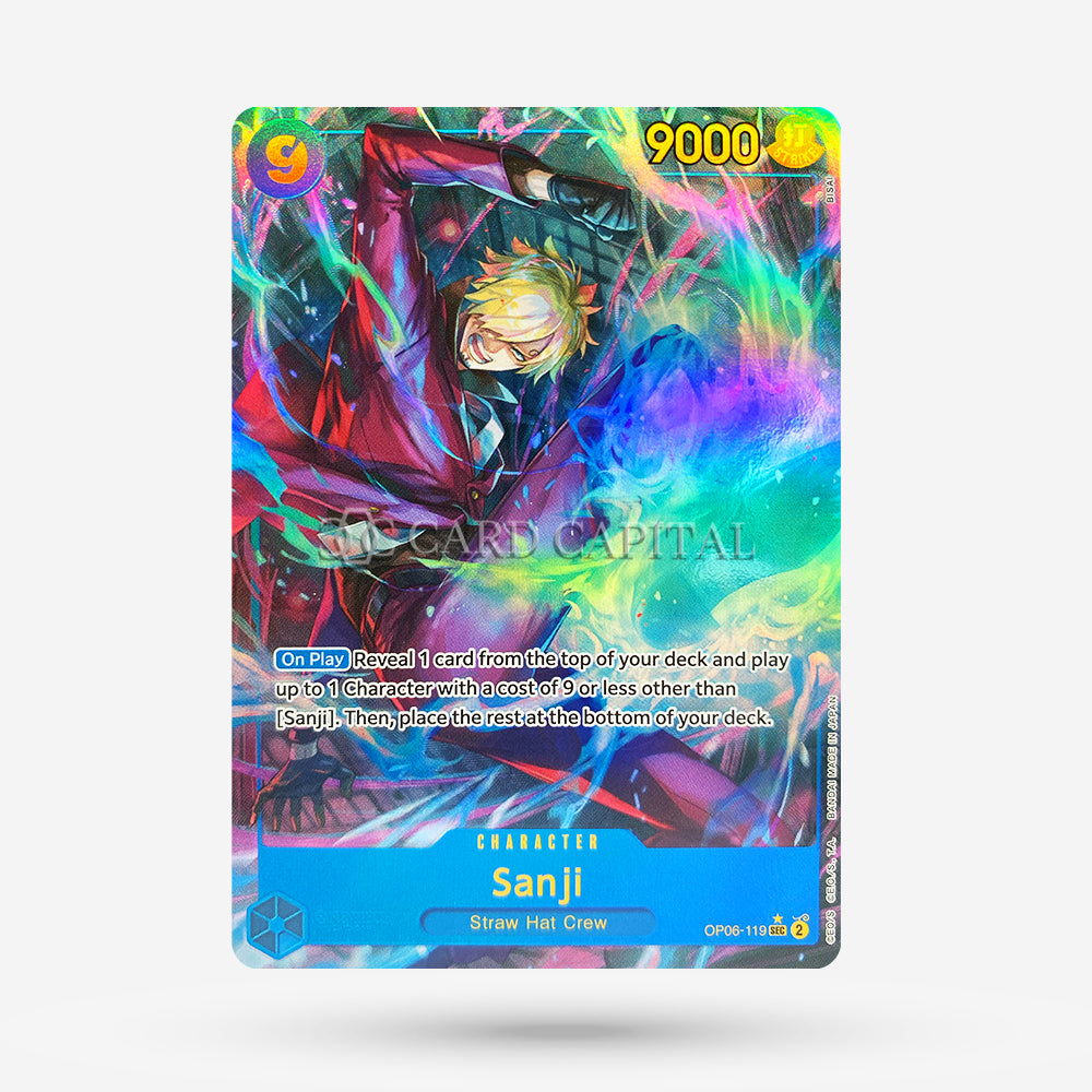 Sanji OP06-119 Alternate Art EN MT+