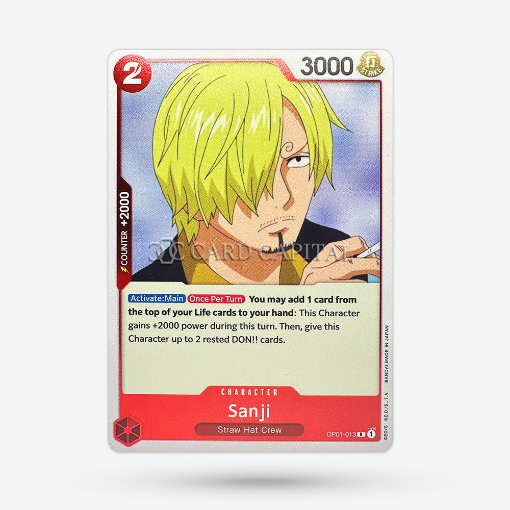 Sanji OP01-013 Rare EN NM+