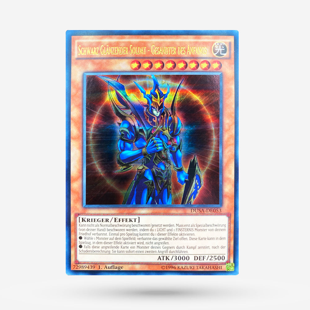 Schwarz Glänzender Soldat - Gesandter des Anfangs DUSA-053 Ultra Rare DE NM+