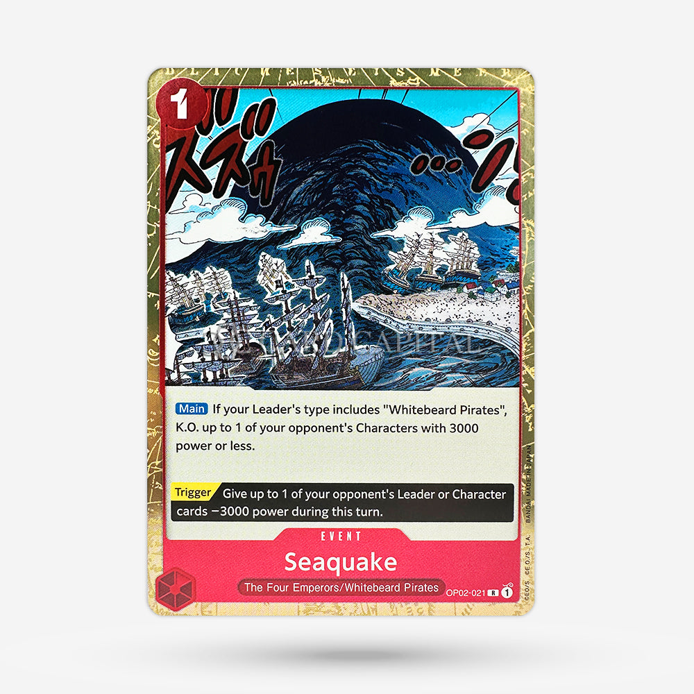 Seaquake OP02-021 Rare EN NM+