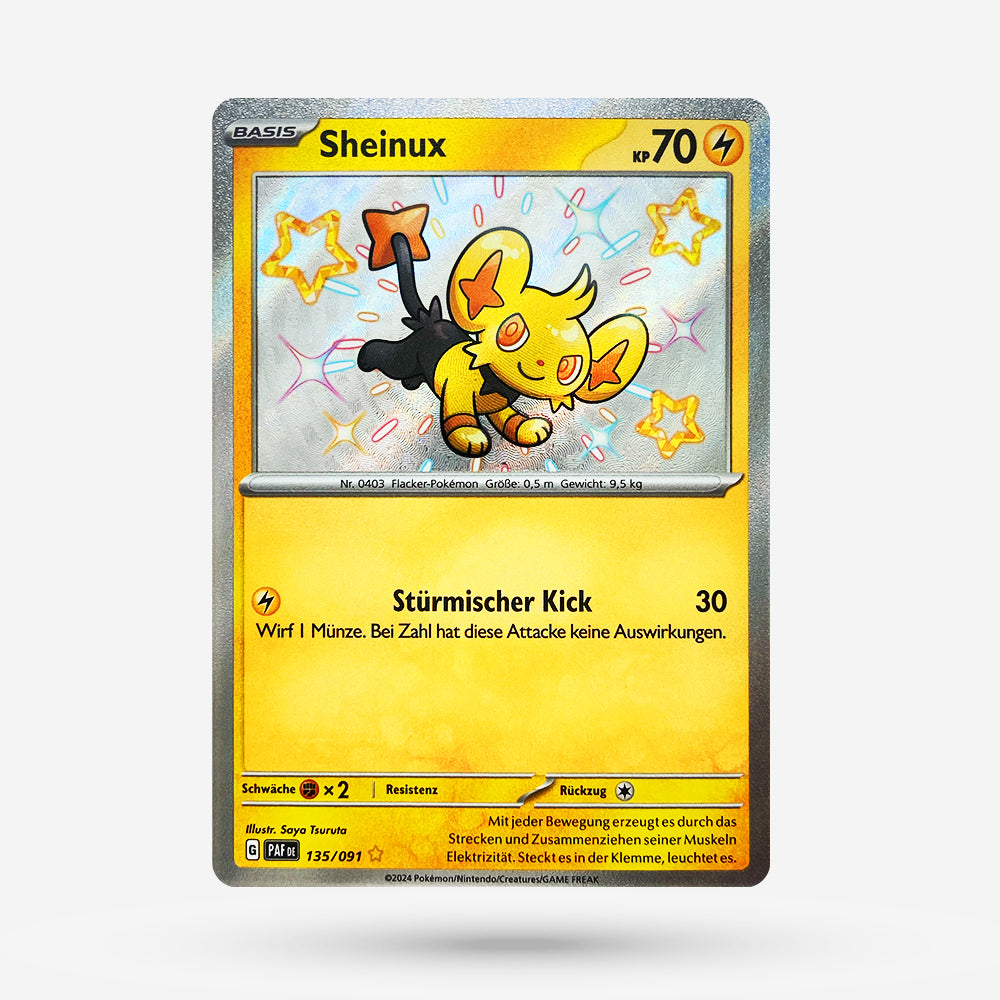 Sheinux PAF 135 Shiny Rare DE NM+