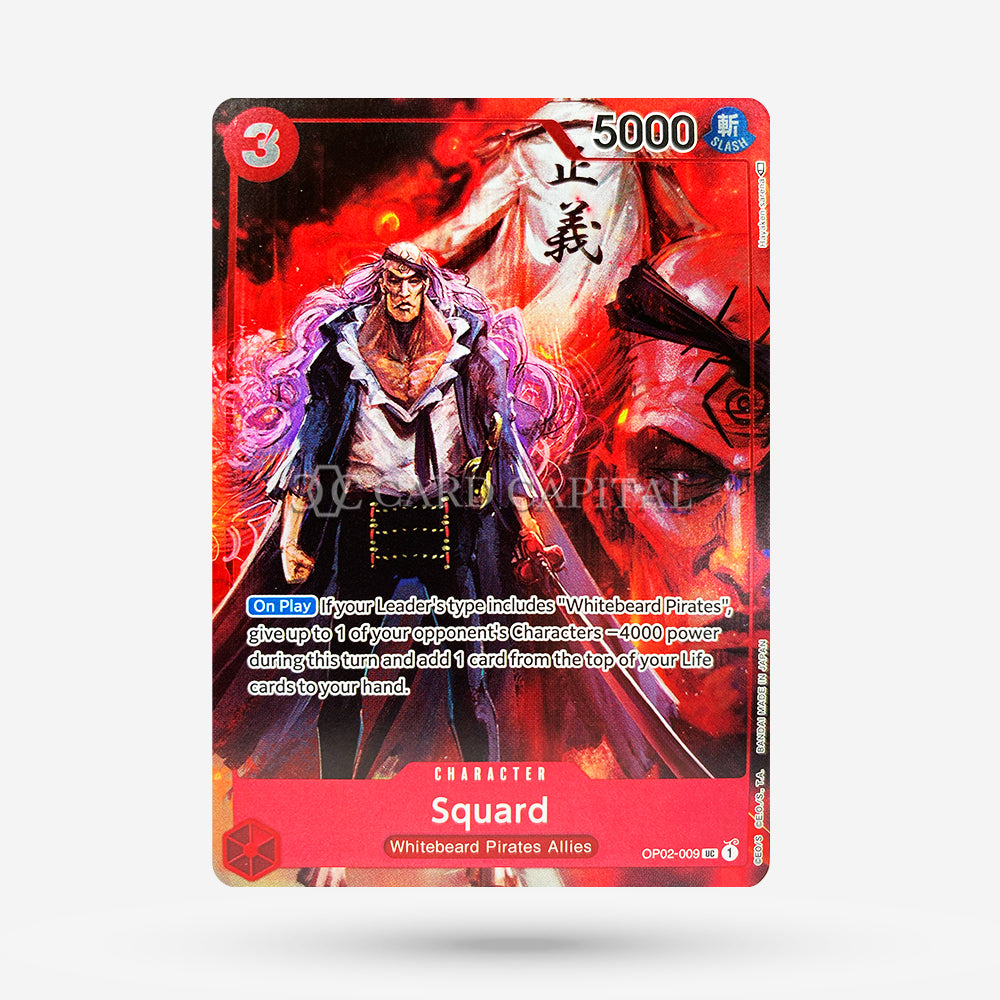 Squard OP02-009 Alternate Art EN NM+