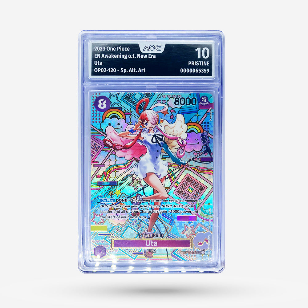 Uta OP02-120 Special Rare EN AOG 10 PRISTINE