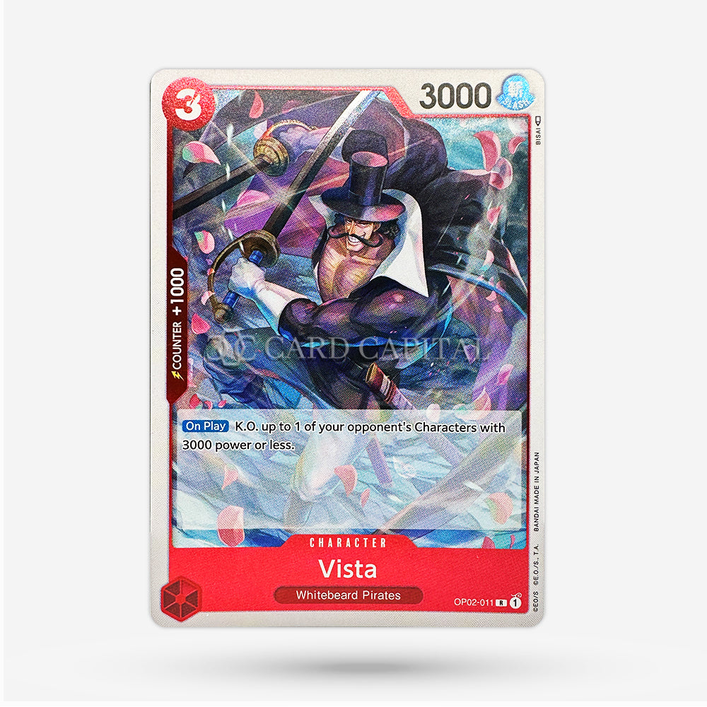 Vista OP02-011 Rare EN NM+
