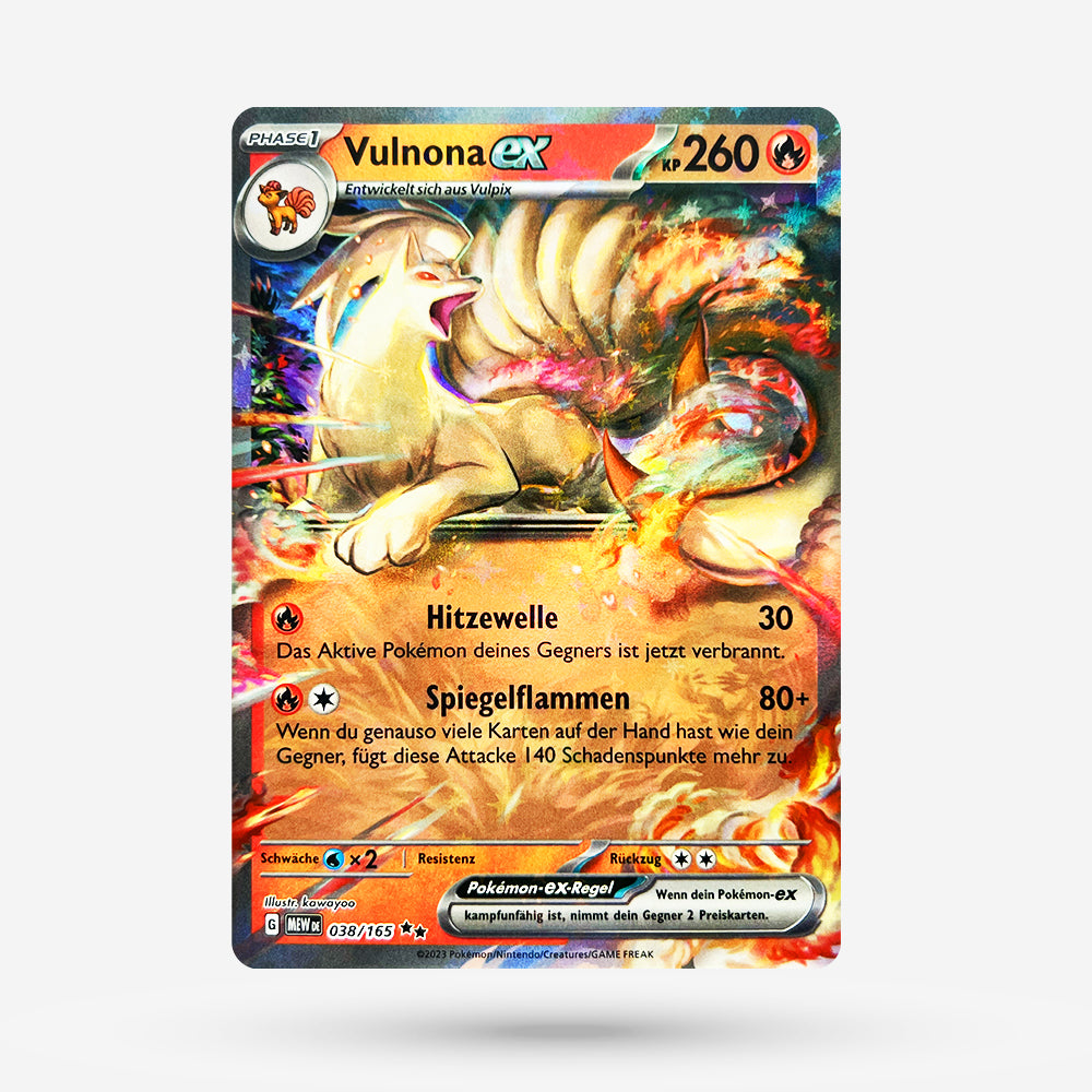 Vulnona ex MEW 038 Double Rare DE NM+