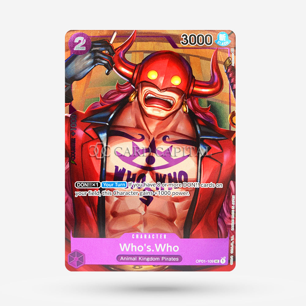 Who's.Who OP01-109 Alternate Art EN MT+