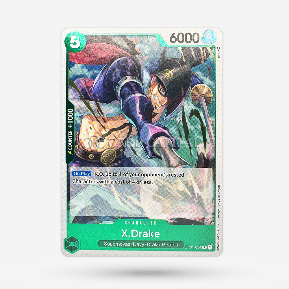 X.Drake OP01-054 Rare EN NM+