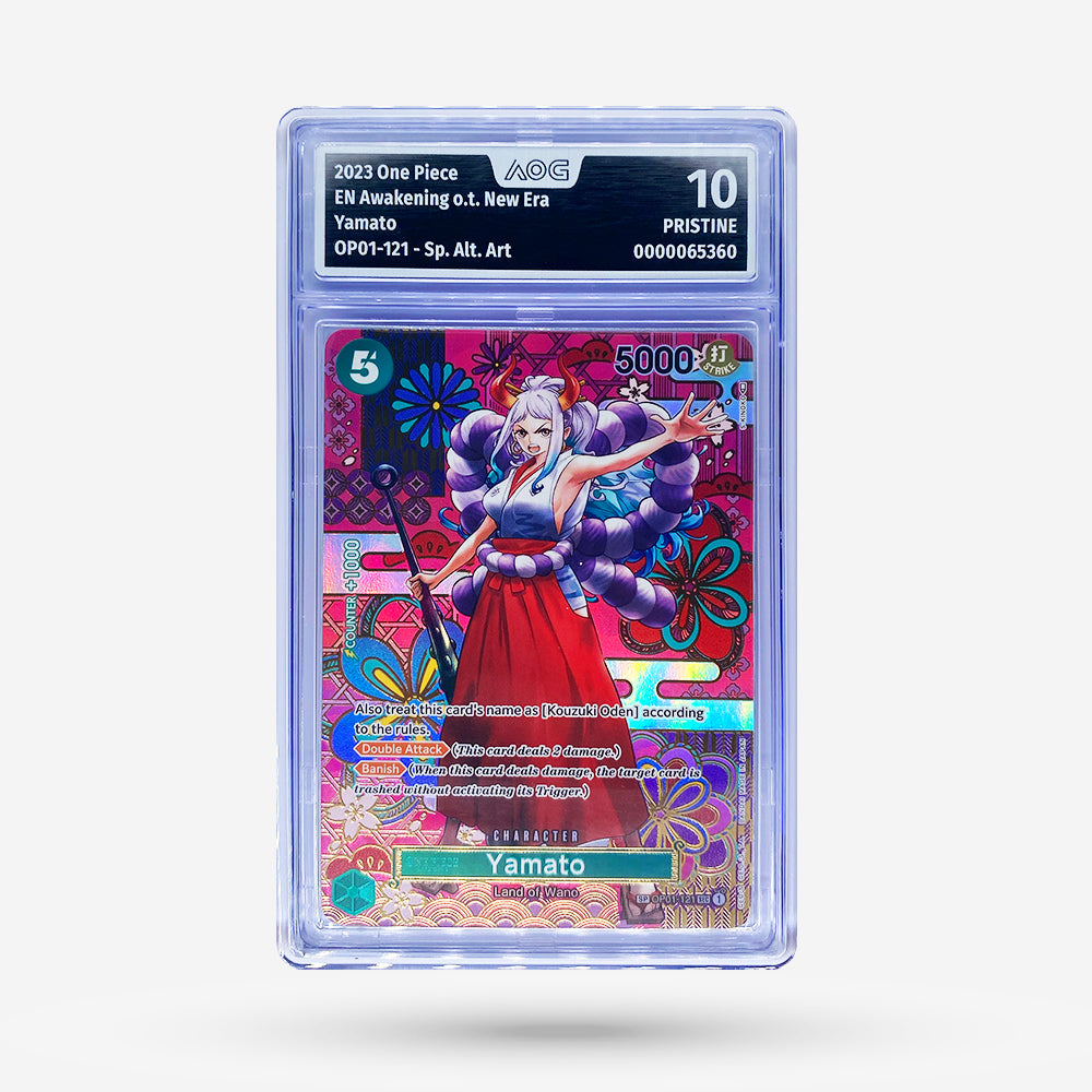 Yamato OP01-121 Special Rare EN AOG 10 PRESTINE
