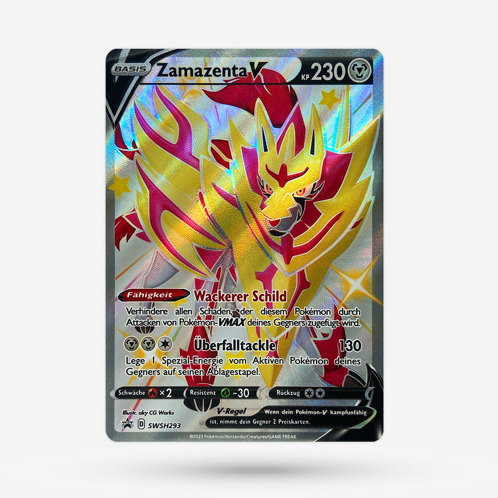 Zamazenta V SWSH 293 Promo DE NM+