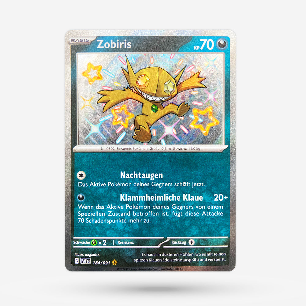 Zobiris PAF 184 Shiny Rare DE NM+