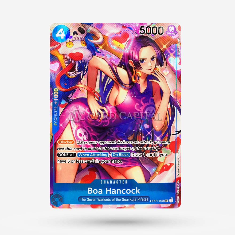Boa Hancock (OP01-078) Alternate Art EN - CardCapital