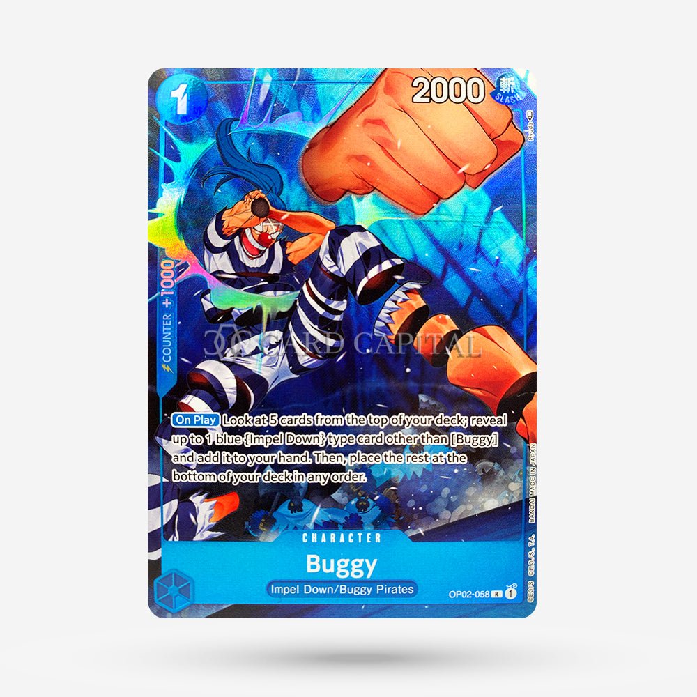 Buggy (OP02-058) Alternate Art EN - CardCapital