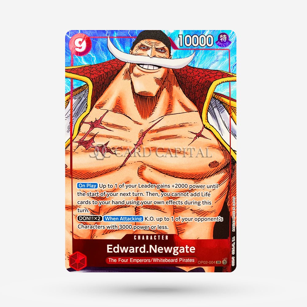 Edward.Newgate (OP02-004) Alternate Art EN - CardCapital