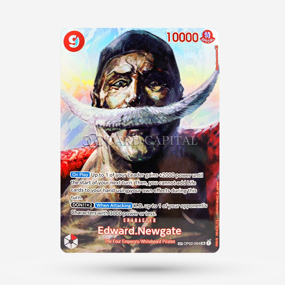 Edward.Newgate (OP02-004) Special Rare EN - CardCapital