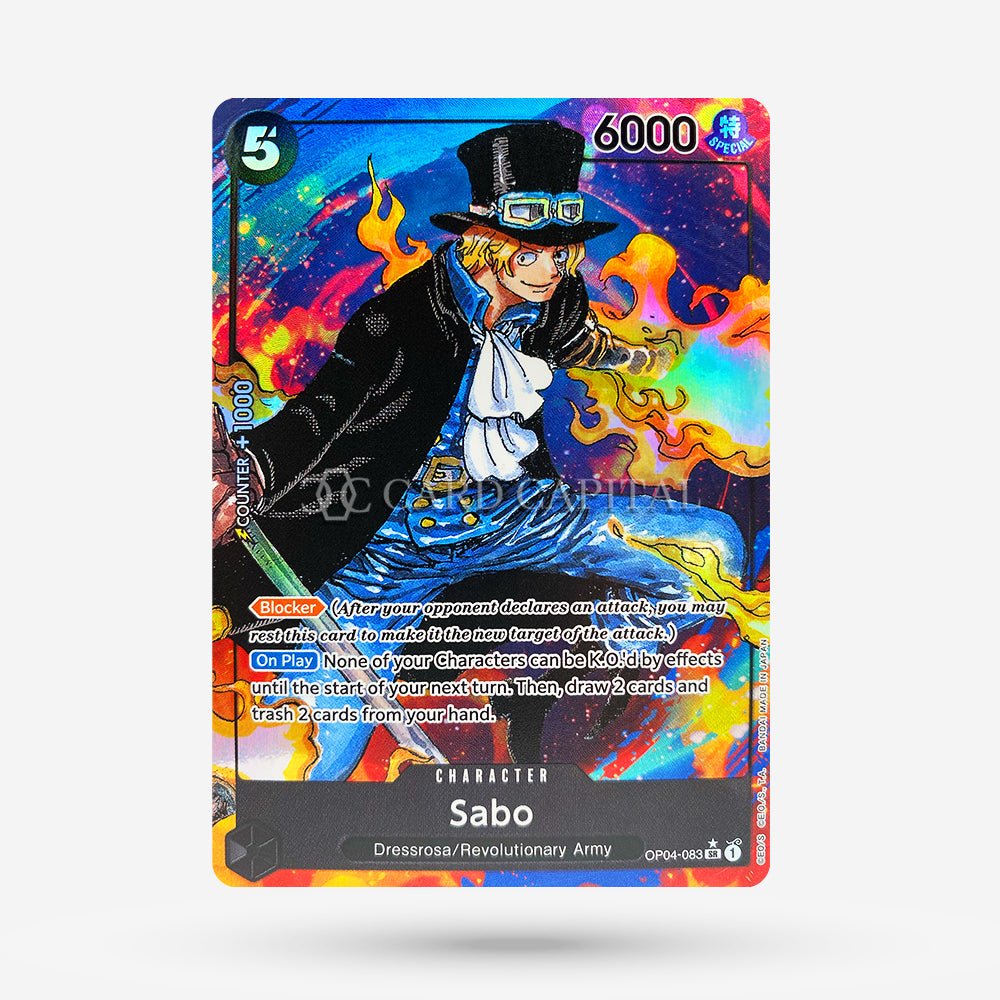 Sabo (OP04-083) Alternate Art EN - CardCapital