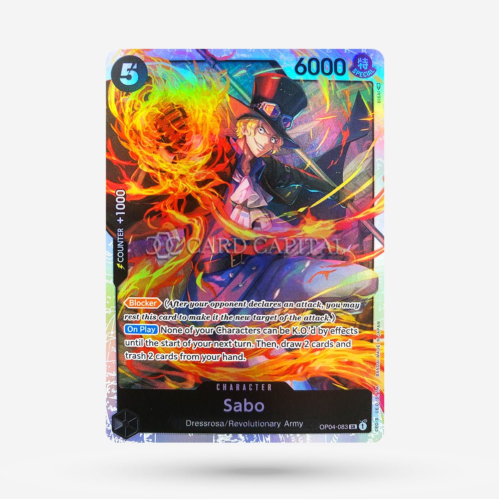 Sabo (OP04-083) Super Rare EN - CardCapital