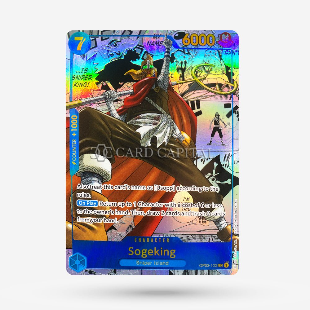 Sogeking (OP03-122) Manga Rare EN - CardCapital