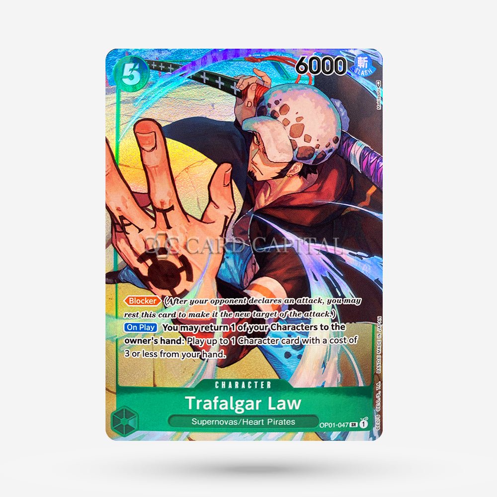 Trafalgar Law (OP01-047) Alternate Art EN - CardCapital