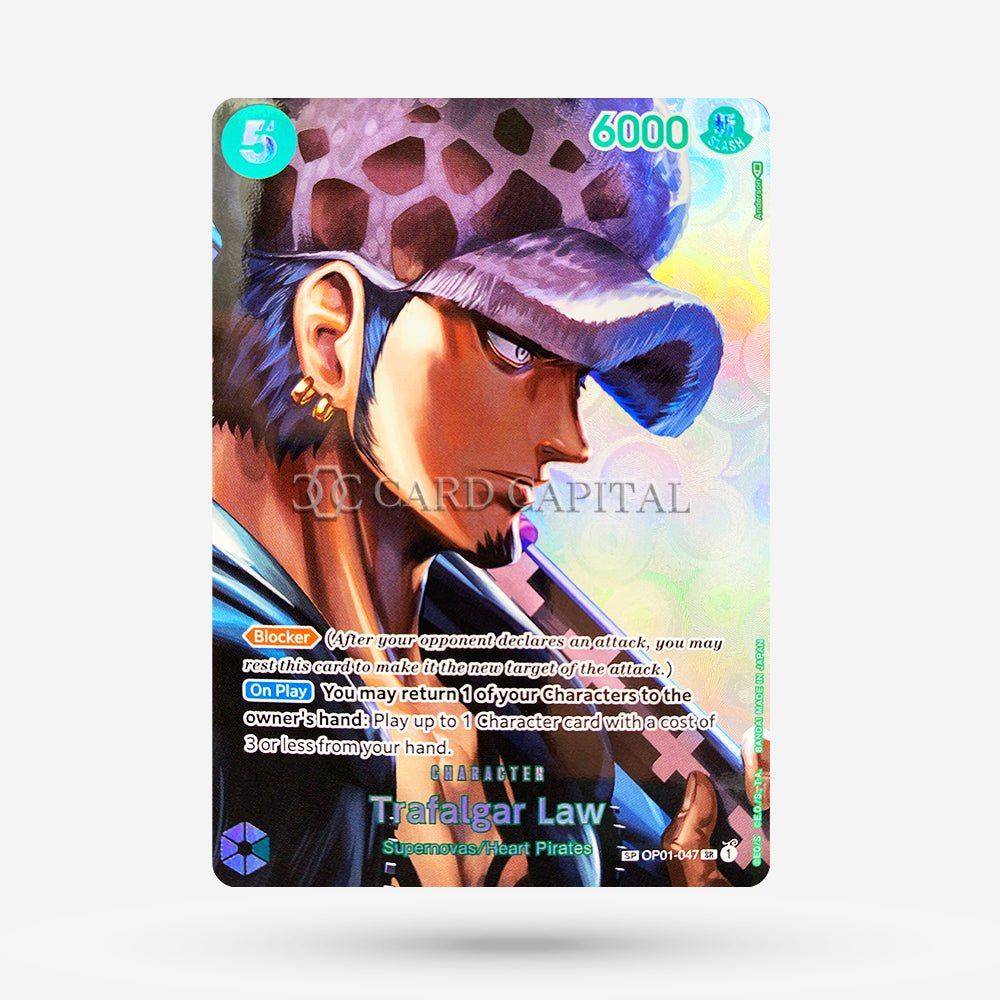 Trafalgar Law (OP01-047) Special Rare EN - CardCapital