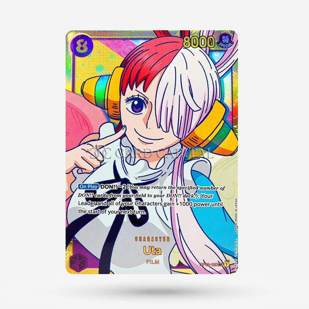 Uta (OP02-120) Secret Rare EN - CardCapital