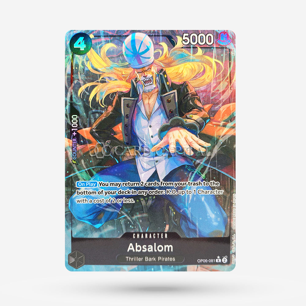 Absalom OP06-081 Alternate Art EN NM+ | CardCapital