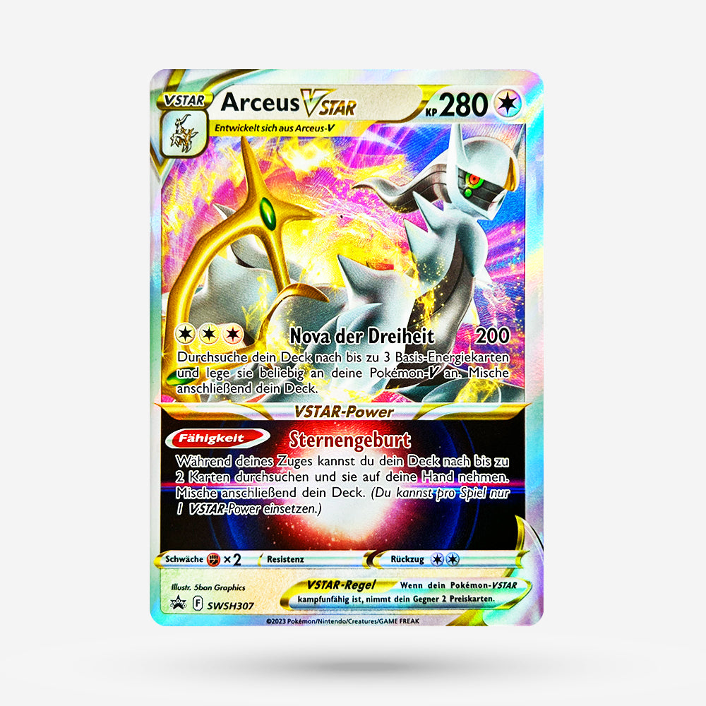 Arceus VSTAR SWSH 307 Promo EN NM+ Arceus VSTAR SWSH 307 Promo EN NM+