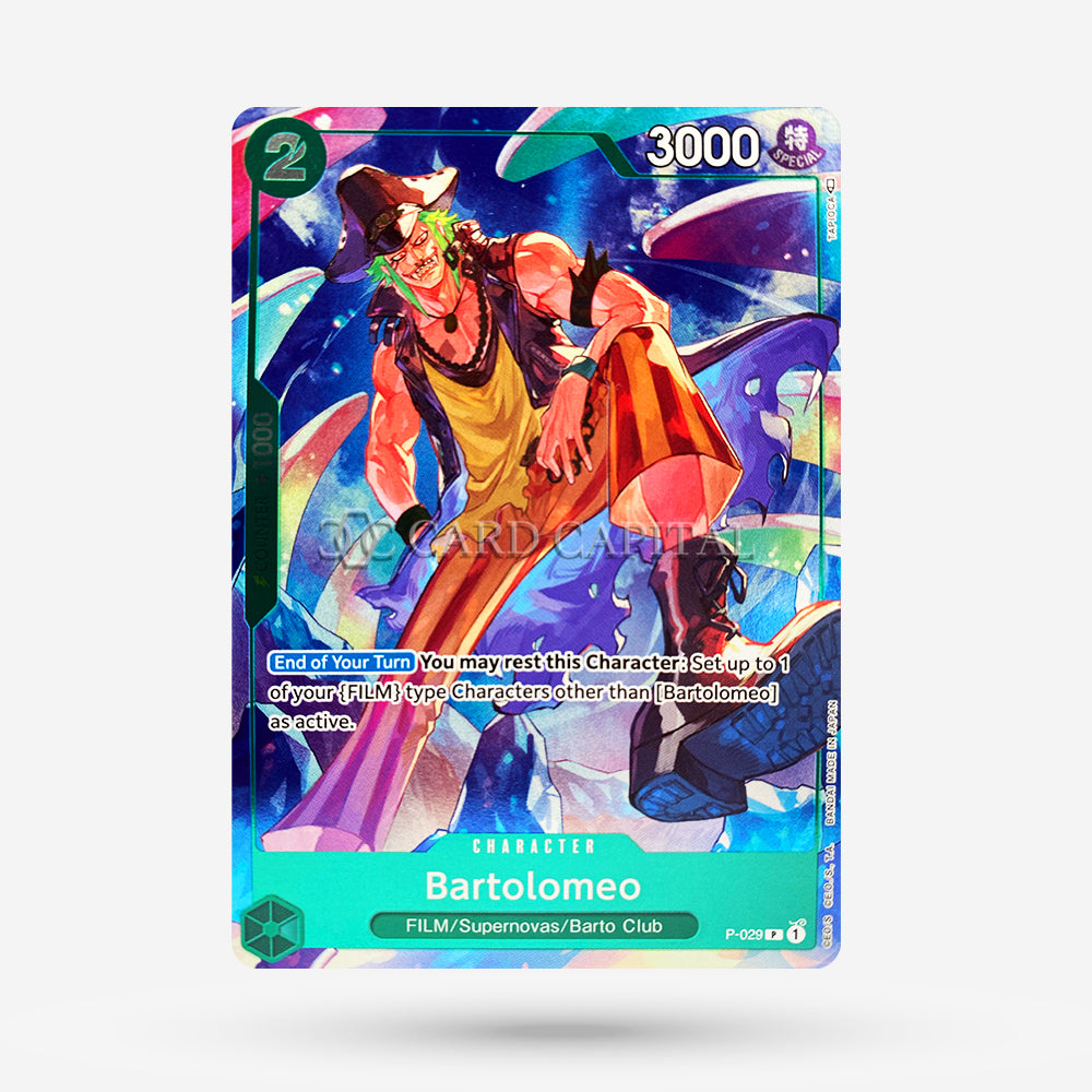 Ｂａｒｔｏｌｏｍｅｏ Ｐ Bartolomeo (P-029) (Full Art) - Premium Booster -The Best- - One
