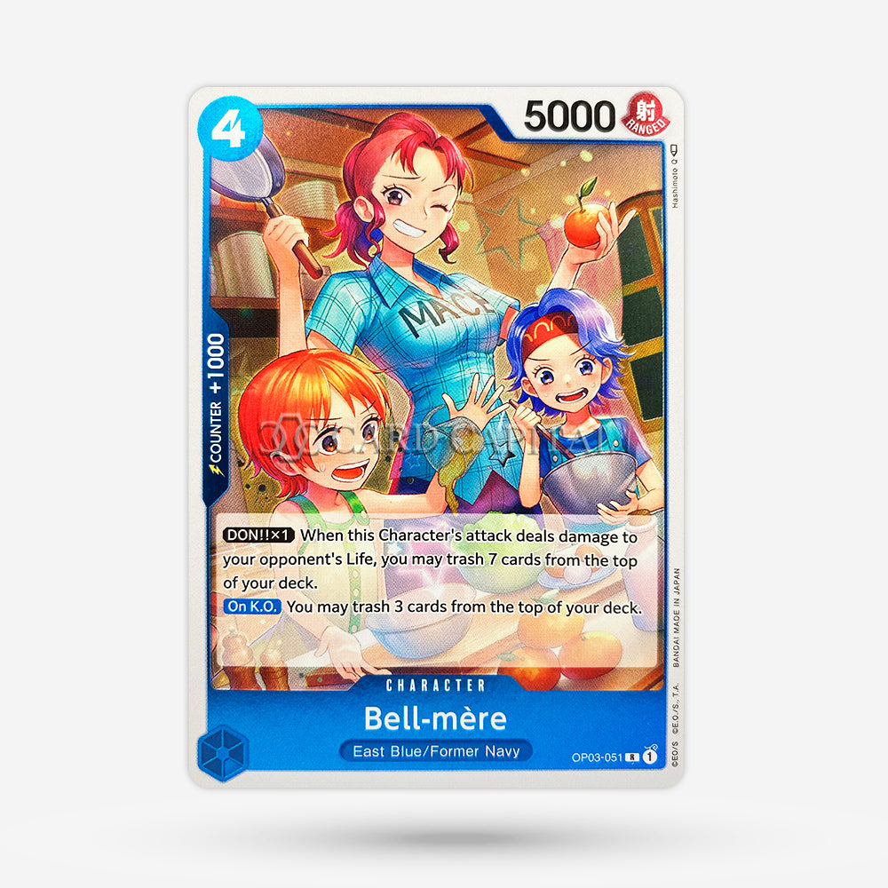 OP03-051 Bell-mere :: Rare One Piece TCG Card :: OP03: Pillars of Strength