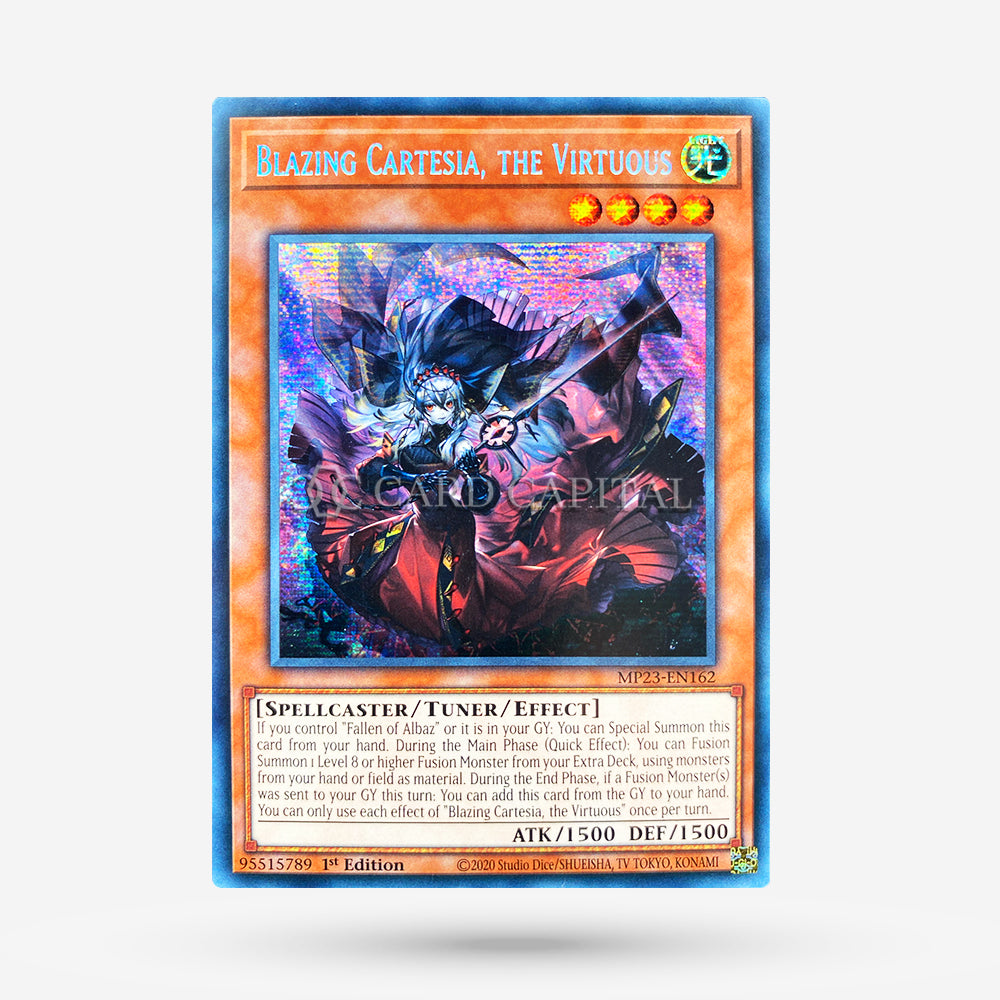 Blazing Cartesia, the Virtuous MP23-162 Secret Rare EN NM+ | CardCapital Blazing Cartesia, the Virtuous MP23-162 Secret Rare EN NM+ | CardCapital