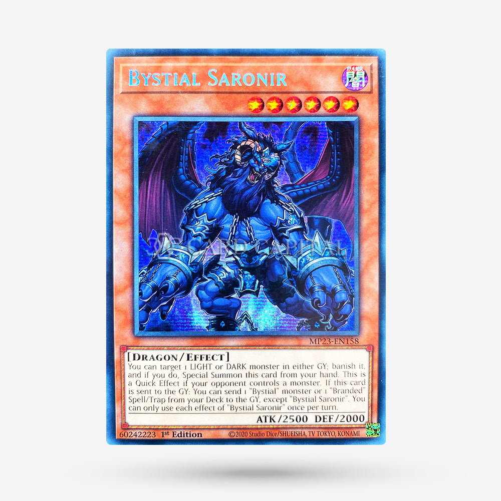 Bystial Saronir MP23-158 Secret Rare EN NM+ | CardCapital Bystial Saronir MP23-158 Secret Rare EN NM+ | CardCapital