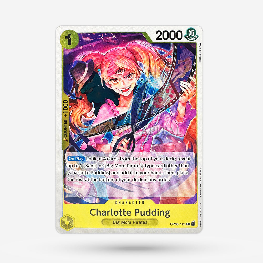 Charlotte Pudding OP03-112 Rare EN NM+