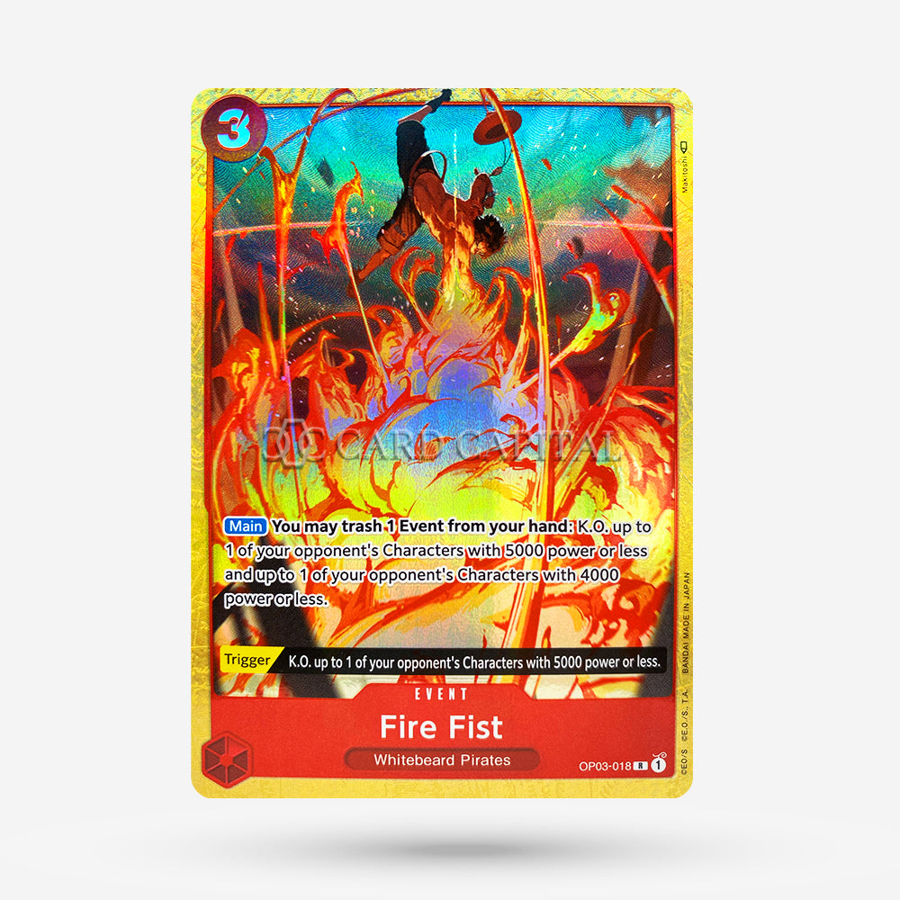 Fire Fist OP03-018 Alternate Art EN NM+